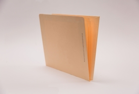 End Tab Right Hand Pocket Folder with Inner Folder and Fastener in Position 3, 50