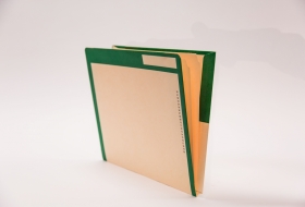 Kolor-Lok™ End Tab Right Hand Pocket Folder with Inner Folder, 50<br />12-I453XX