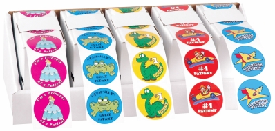 Children's Sticker Container ONLY (choose 5 rolls), 1 Unit