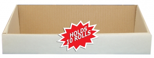 10-Roll TABBIES Container ONLY, 1 Each