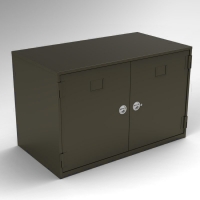 Double Door, Half-height General Storage Case<br />46-GLC
