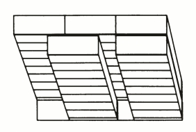 Bi-Lateral Slider, 3-2 Mobile Open Filing  System, Letter Size, 9 Shelves, 8 Openings, 148"w x 26-1/2"d x 93-3/4"h<br />DA-B832LT-4P8
