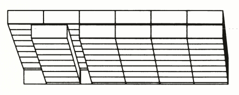 Bi-Lateral Slider, 6-5 Mobile Open Filing  System, Letter Size, 8 Shelves, 7 Openings, 296"w x 26-1/2"d x 81-3/4"h<br />DA-B865LT-4P7