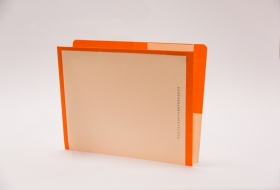 Kolor-Lok™ End/Top Tab Left Hand Pocket Folder, 50