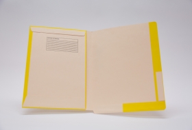 Kolor-Lok™ End/Top Tab Left Hand Pocket Folder, 50