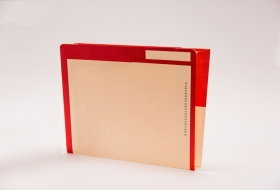 Kolor-Lok™ End Tab Right Hand Pocket Folder, 50