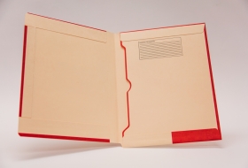 Kolor-Lok™ End Tab Right Hand Pocket Folder, 50