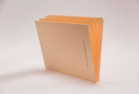 End/Top Tab Left Hand Pocket Folder with Inner Folder, 50