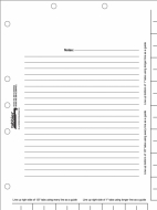 Legal Index Divider Sheets 8-1/2"x11" 7-Hole Punch - White, 400/Box<br />11-58018