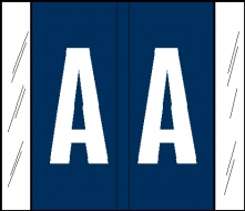 A-Z Labels Col'R'Tab 1-5/16" (GBS/VRE ), 500/Roll<br />SG-11-14611-11-14637