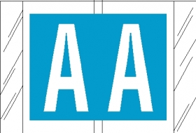 A-Z Labels Col'R'Tab 1" (A-M SOLID), 100/Pkg<br />11-2030PA-11-2030PMC