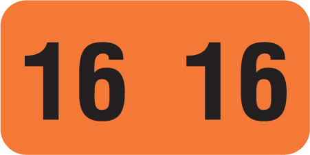 Year Labels Smead 3/4