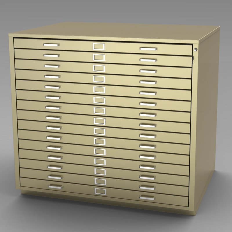 15 Drawer Flat File - Large