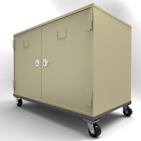 Double Door, Half-height General Storage Case