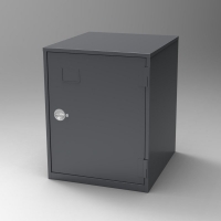 Single Door, Half-height General Storage Case<br />46-GL