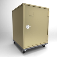 Single Door, Half-height General Storage Case