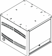 Laptop Depot, No Wheels, 8 capacity, Secure and charge laptops, 20"w x 22"d x 17"h<br />DA-LTD8