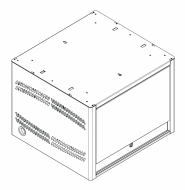 Laptop Depot, No Wheels, 10 capacity, Secure and charge laptops, 24-1/4"w x 22"d x 17"h<br />DA-LTD10