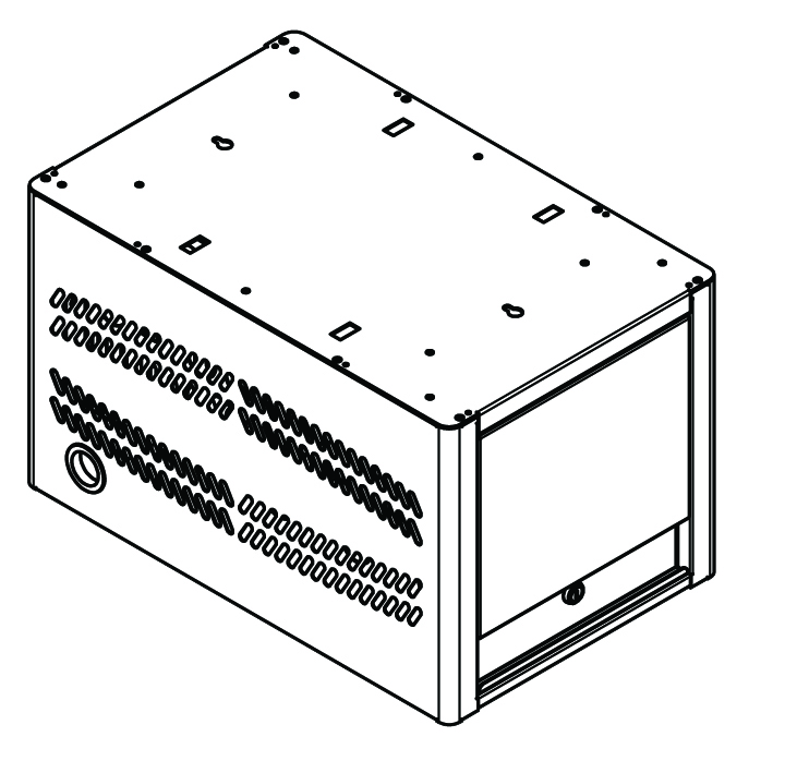 Tablet Depot, No Wheels, 10 capacity, Secure and Charge Tablets, 14&quot;w x 22&quot;d x 12-11/16&quot;h