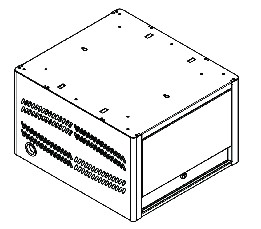 Tablet Depot, No Wheels, 16 capacity, Secure and Charge Tablets, 20&quot;w x 22&quot;d x 12-11/16&quot;h