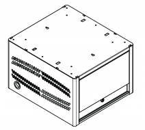 Tablet Depot, No Wheels, 16 capacity, Secure and Charge Tablets, 20"w x 22"d x 12-11/16"h<br />DA-TD16