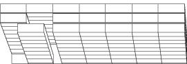 Tri-Lateral Slider, 7-6-6 Mobile Open Filing  System, Legal Size, 9 Shelves, 8 Openings, 302"w x 49-1/2"d x 94-3/4"h<br />DA-T276LG-4P8