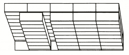 Bi-Lateral Slider, 5-4 Mobile Open Filing  System, Legal Size, 8 Shelves, 7 Openings, 249"w x 32-1/2"d x 81-3/4"h<br />DA-B854LG-4P7