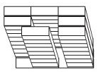 Tri-Lateral Slider, 3-2-2 Mobile Open Filing  System, Letter Size, 9 Shelves, 8 Openings, 130&quot;w x 41&quot;d x 94-3/4&quot;h