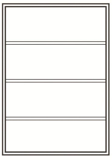 Organizing Station, 12 shelves, 16 openings, Jumbo