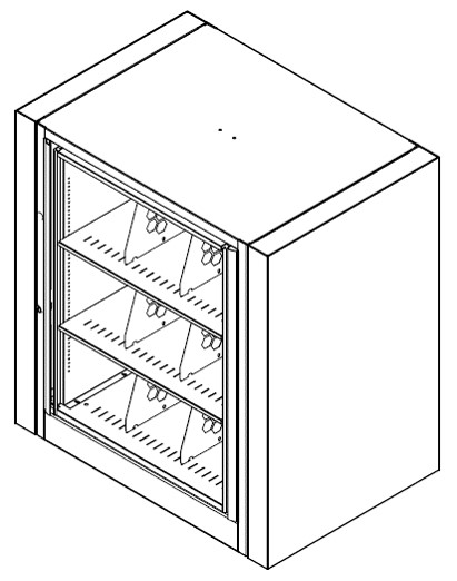 Starter Unit, Legal Size, 3 openings, 3 shelves per side, 45-1/2&quot;w x 31&quot;d x 42&quot;h