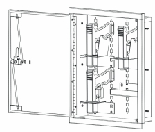 Recessed Storage Locker<br />DA-RSL-1816