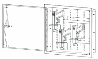 Recessed Storage Locker<br />DA-RSL-1824